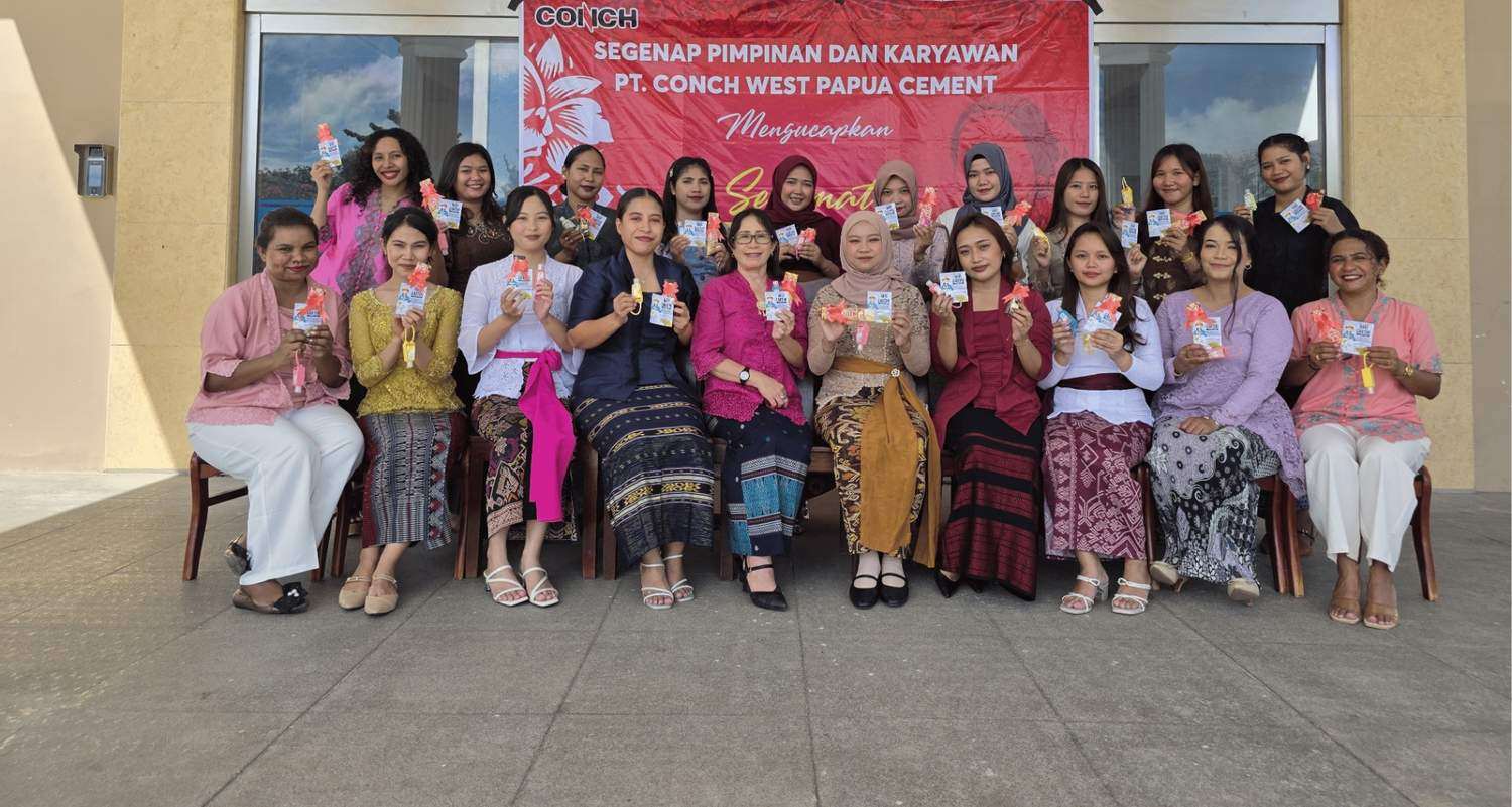 Peringatan Hari Kartini  di PT Conch West Papua Cement  